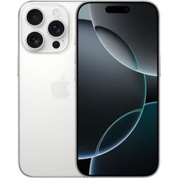 APPLE iPhone 16 Pro 128GB vit titan (2024) - Begagnad - Utmärkt skick
