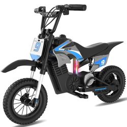 Elmotorcykel barn - RCB - R9X PRO - 350W - Batteri 36V/5.2Ah - 3 hastigheter