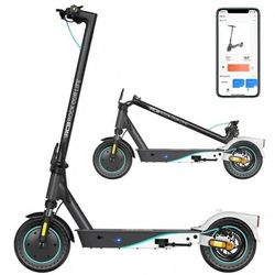 RCB R19 El-scooter för vuxna, hopfällbar 10" APP, elektrisk scooter med 400W motor, räckvidd 35KM, batteri 36V 10.4 Ah