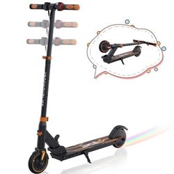 RCB R15 Fällbar elektrisk sparkcykel för barn Endast 7,55 kg Höjdjusterbar Present till barn och tonåringar Orange