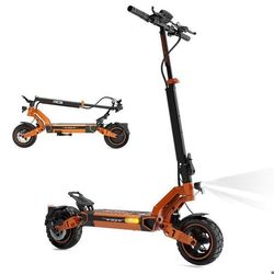 RCB D7 PRO Elektrisk Scooter til Voksne - Batteri 48V 27Ah - Rækkevidde 110km - Motor 1600W Max - NFC Smart Lock - Dæk 10'