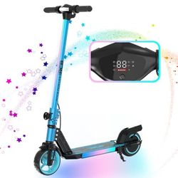 RCB Elektrisk Sparkcykel Barn 220W – 6,5" Däck – 15 km/h – Fällbar – Räckvidd 6-10 km – Blå