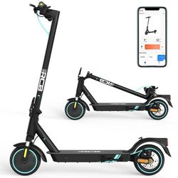 RCB R17 Elektrisk Scooter Vuxen 500W, Fällbar 8.5", LCD Skärm, APP, Dubbel Broms och Dämpare