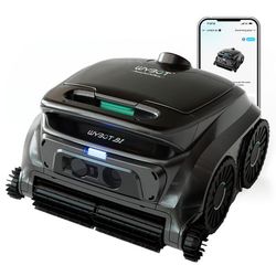 WYBOT B1/OS600: 6,5 kg letvægts poolrobot, 120 min kørselstid, 180 μ m Filter