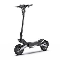 OOTD T10 Elscooter, 11-tums däck, 500W motor, 25 km/h topphastighet, 48V 13,5Ah batteri, cirka 45 km räckvidd, hopfällbar. Svart.