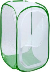 Insektnet - Foldbart bur - Sommerfuglebur - Indhegning med ekstra fint net - Pop-up sommerfugleindhegning med lynlås - 40 x 40 x 60 cm