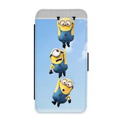 Til Apple iPhone 15 Pro: Despicable Me, flipdeksel med unikt motiv, mobiletui med stativfunksjon