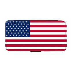 Til Samsung Galaxy A57: USA Flagg, flipdeksel med unikt motiv, mobiletui med stativfunksjon