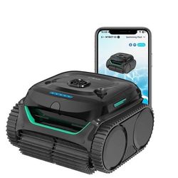 Robot Pool Utan Tråd Wybot C2 - Dubbel Filtrering Ultra-Fin - Långvarigt Batteri - Smartphone App