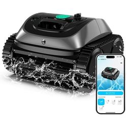 WYBOT C1-OS800, trådlös robotpool för komplett automatisk rengöring av botten, väggar och vattenlinje.