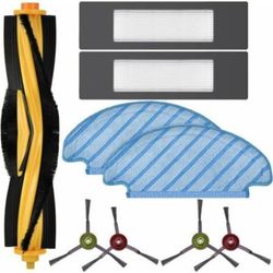 Tilbehør til Ecovacs Ozmo 950, 920, N8 Pro, N8 Pro+, T8, T8+, T8 AIVI, T8 Max, T9 og T9+ (1 hovedbørste, 2 rengøringsklude, 2 filtre...