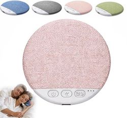 Bluetooth Under-Pillow Sleep Speaker, Bone Conduction, White Noise, Wireless, Soothing Music and Sleep Timer, for Side Sleepers, Pink