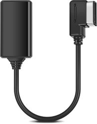 Mediegrænsefladekabel, bilmusikadapter, højhastigheds Bluetooth 5.0, kompatibel med AMI, MMI og MDI.