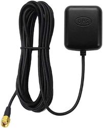 Vattentät aktiv GPS-fordonsantenn med SMA-hankontakt - 28 dB förstärkning - 3-5 V DC magnetisk GPS-antenn