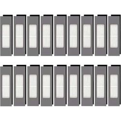 (18-pak) N10 HEPA-filtre til Ecovacs DEEBOT OZMO N10 N10 Plus 920 950 T8 AIVI Max T9 T5 N5 N7 N8+ N8 Pro Plus robotstøvsugere.