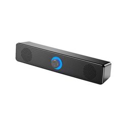 Hjemmebiograf high-fidelity bærbar kablet højttaler soundbar stereo subwoofer USB subwoofer egnet til computere, tv'er og mobiltelefoner