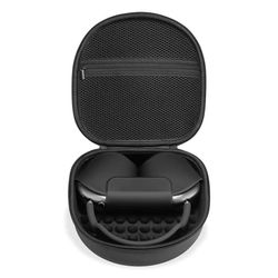 Beskyttelsesetui til Apple AirPods Max 2 / AirPods Max høretelefoner, bærbart hard-shell høretelefonetui til rejser, til oplader og tilbehør (sort)