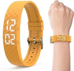 Smart armbånd fitness tracking ur, skridttæller, søvnmonitor, vibrationsalarm og notifikation, unisex, rosa pink