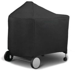 Överdrag för Weber Premium Performer Deluxe Grill – Mått: 124cm (L) x 65cm (B) x 101cm (H) – Väderbeständigt – Högkvalitativa material