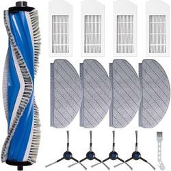 Tilbehørssæt til ECOVACS DEEBOT N20 / N20 Plus / N20 Pro Plus robotstøvsugere inkluderer 1 hovedbørste, 4 HEPA-filtre og 4 rengøringsklude.