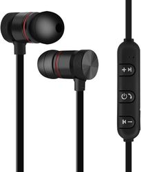 Trådløse in-ear hovedtelefoner, Bluetooth 4.1 ørepropper, med mikrofon, trådløse magnetiske løbehovedtelefoner, støjreducerende og letvægtshovedtelefoner.
