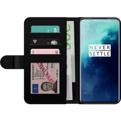 Kompatibelt Lommeboketui til OnePlus 7T Pro Ulver Ville Natur Dyr Mystic