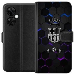 Kompatibelt Lommeboketui til OnePlus Nord CE 3 Lite FC Barcelona Fotballklubb Spania La Liga tekniskt sterk klubb med store talenter og globalt anerk