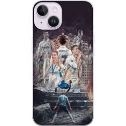 Kompatibelt Mobildeksel til Apple iPhone 14 Cristiano Ronaldo Al-Nassr Portugal ikonisk målmaskin og global superstjerne med historiske rekorder og e