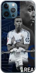 Kompatibelt Mobildeksel til Apple iPhone 12 Pro Max Kylian Mbappé, Real Madrid, Frankrike, ekstrem fart, sterk teknikk og en utrolig målinstinkt som