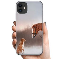 Kompatibelt Mobildeksel til Apple iPhone 11 Hest & Hund