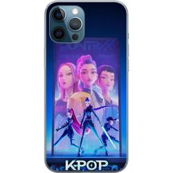 Kompatibelt Mobildeksel til Apple iPhone 12 Pro KPop Demon Hunters 2 HuntrX futuristiskt KPopmotiv med scene og sterk energi
