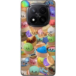 Kompatibelt Mobildeksel til Xiaomi Redmi Note 14 Pro+ Glad Dumpling Squishy i ulike farger og former med leken og dekorativ design