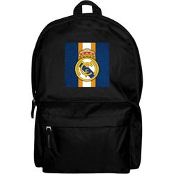 Barn-Ryggsekk i Lettvektsmateriale | Praktisk og Fargerik Svart Barn Real Madrid CF Real Madrid CF Svart Barn