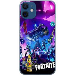 Kompatibelt Mobildeksel til Apple iPhone 12 mini Episk battle royale-inspirert plakat med action, futuristiske karakterer og fargerik sci-fi-estetikk