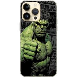 Kompatibelt Mobildeksel til Apple iPhone 15 Pro Max Hulk-motiv i tegneseriestil kraftig design med grønne nyanser for Marvel- og superheltfans