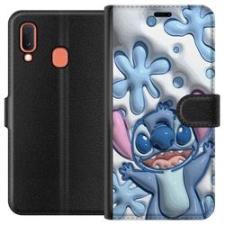 Kompatibelt Lommeboketui til Samsung Galaxy A20e Boblende Sting