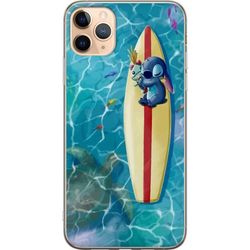 Kompatibelt Mobildeksel til Apple iPhone 11 Pro Max Stitch som hviler på et surfebrett i turkist vann i sommerstil
