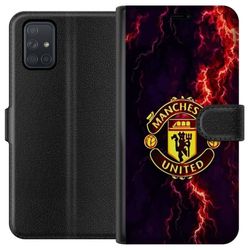 Kompatibelt Lommeboketui til Samsung Galaxy A71 Manchester United