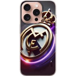 Kompatibelt Mobildeksel til Apple iPhone 16 Pro Real Madrid CF