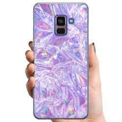 Kompatibelt Mobildeksel til Samsung Galaxy A8 (2018) Holografiske diamanter