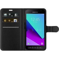 Kompatibelt Lommeboketui til Samsung Galaxy Xcover 4 Ulver Ville Natur Dyr Mystic