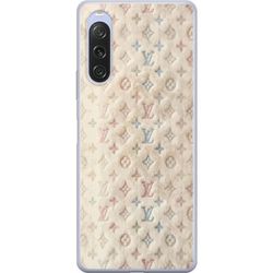 Kompatibel Mobilcover til Sony Xperia 10 V Farverig monogram inspireret af eksklusiv modesans