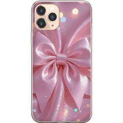 Kompatibelt Mobildeksel til Apple iPhone 11 Pro Rosett design - Elegant silkebånd illustrasjon med glittereffekt