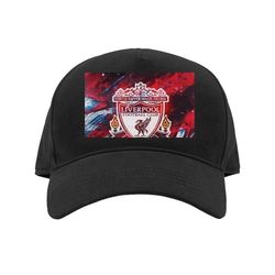 Barn-Caps | Justerbar Caps for Barn Svart Barn Liverpool Liverpool Svart Barn