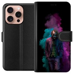 Kompatibelt Lommeboketui til Apple iPhone 16 Pro Mørkt film-inspirert portrett med dramatisk fargesetting