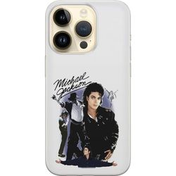Kompatibelt Mobildeksel til Apple iPhone 14 Pro Rent portrett av Michael Jackson med retro-inspirerte scenebilder