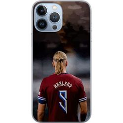 Kompatibelt Mobildeksel til Apple iPhone 13 Pro Max Haaland-inspirert motiv med Norges landslag