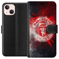 Kompatibelt Lommeboketui til Apple iPhone 13 Manchester United FC