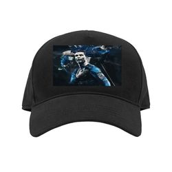 Barn-Caps | Justerbar Caps for Barn Svart Barn Ronaldo Ronaldo Svart Barn