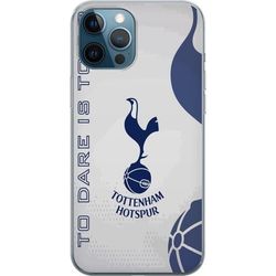 Kompatibelt Mobildeksel til Apple iPhone 12 Pro Tottenham Hotspur klubbemblem med en hane på en fotball og teksten Dare Is To Do